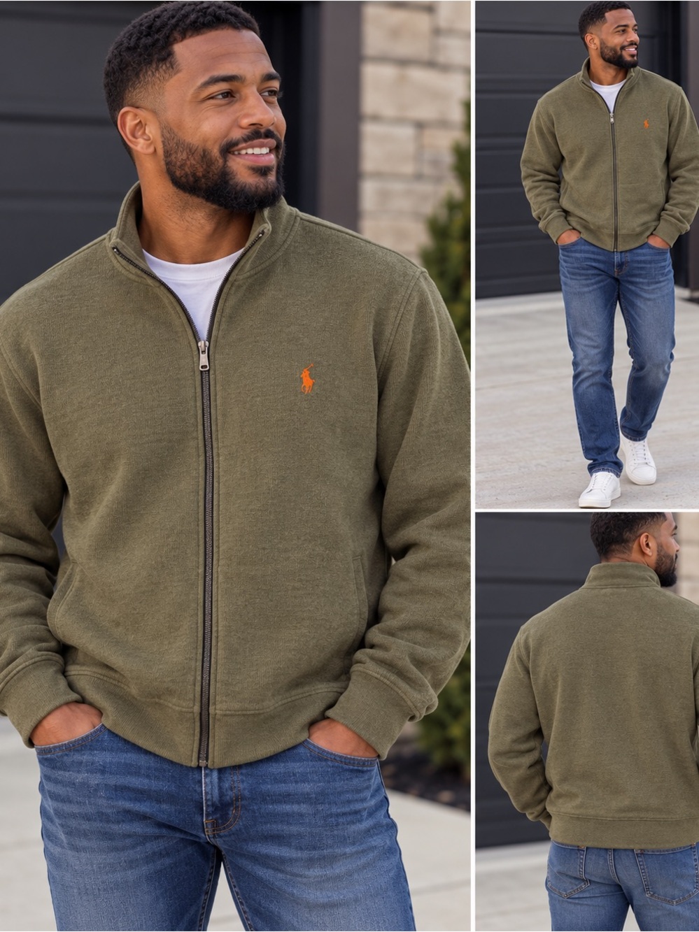 Polo by Ralph Lauren Performance Logo Full-Zip